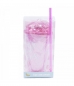 Copo Tampa Oval Rosa Sereia 450ml - Projeto Kiwi