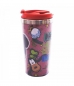 Copo Térmico Vermelho Com Tampa Mickey Sorrisão 450ml - Disney