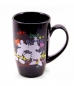 Caneca Porcelana Preta Mickey & Minnie 400ml - Disney