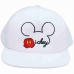 Boné Branco Mickey Aba Reta - Disney