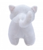 Gato Branco Olhos Fechados 26cm - Pelúcia