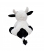 Vaca Branca Manchas Pretas 32cm - Pelúcia