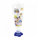 Copo Cone Azul Com Canudo Mickey & Minnie 250ml - Disney