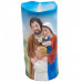 Sagrada Família Luminária Vela 17.5cm - Enfeite Religioso
