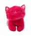 Chaveiro Gato Olhos Fechados 14cm - Pelúcia