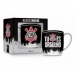 Caneca de Porcelana do Time Corinthians 360ml