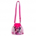 Bolsa Tiracolo Minnie Rosa 16x8x17cm - Disney