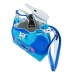 Bolsa Tiracolo Azul Rosto Stitch 16x8x17cm - Disney