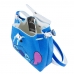 Bolsa Tiracolo Azul Stitch Piscando Olho 16x8x17cm - Disney