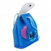 Bolsa Tiracolo Azul Stitch Piscando Olho 16x8x17cm - Disney
