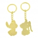 Jg 2 Chaveiros Stitch Angel 5cm - Disney