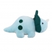 Dinossauro Triceratops Azul 21cm Pelucia