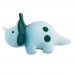 Dinossauro Triceratops Azul 21cm Pelucia