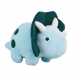 Dinossauro Triceratops Azul 21cm Pelucia