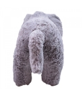 Elefante Cinza Tromba Levantada 16cm - Pelúcia