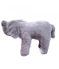 Elefante Cinza Tromba Levantada 16cm - Pelúcia