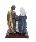 Sagrada Família 15cm - Enfeite Religiosa