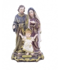 Sagrada Família 14cm - Enfeite Religioso