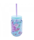 Caneca Com Tampa E Canudo Todo Dia É Dia De Ser Feliz 420ml - Projeto Kiwi