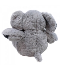 Elefante Cinza Sentado 20cm - Pelúcia