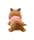 Cachorro Focinho Largo De Camisa Vermelha 56cm - Pelúcia