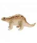 Dinossauro Marrom Estegossauro 45cm - Pelúcia