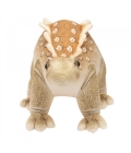 Dinossauro Marrom Estegossauro 45cm - Pelúcia