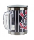 Caneca Térmica Com Tampa 450ml - Corinthians