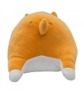 Almofada Cilíndrica Cachorro Shiba Pelúcia 64cm