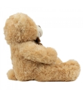 Urso Sentado Te Amo Mais Que Chocolate 29cm - Pelúcia