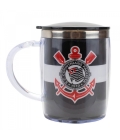 Caneca Térmica Com Tampa 450ml - Corinthians