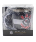 Caneca Térmica Com Tampa 450ml - Corinthians