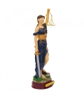 Estatua Dama Da Justiça de Resina 23cm - Enfeite de Mesa