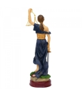 Estatua Dama Da Justiça de Resina 23cm - Enfeite de Mesa