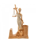 Dama Da Justiça Porta Caneta 25cm - Enfeite Resina