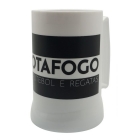 Caneca Branca Gel Isolante Térmico 400ml - Botafogo