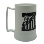 Caneca Branca Gel Isolante Térmico 400ml - Santos