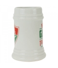Caneca Porcelana Branca 500ml - Fluminense
