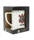 Caneca Porcelana Branca 500ml - Corinthians