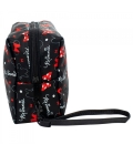 Necessaire Preto Minnie 15x7x21cm - Disney