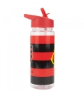 Garrafa Plástico 450ml Com Mochila Tipo saco - Flamengo