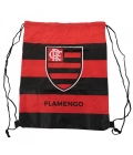 Garrafa Plástico 450ml Com Mochila Tipo saco - Flamengo