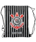 Garrafa Plástico 450ml Com Mochila Tipo saco - Corinthians