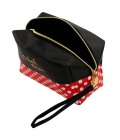 Necessaire Retangular Assinatura Minnie 13x10x20cm - Disney
