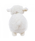 Ovelha Branca Com Laço 22cm - Pelúcia