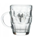 Caneca Vidro Brasão Metal 400ml - Fluminense