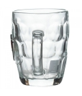 Caneca Vidro Brasão Metal 400ml - Fluminense