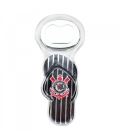 Caneca Vidro 310ml Com Abridor - Corinthians
