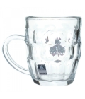 Caneca Vidro 310ml Com Abridor - Corinthians