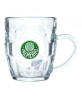 Caneca Vidro 310ml Com Abridor - Palmeiras